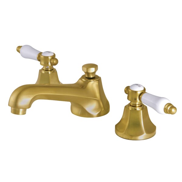 KS4467BPL Bel-Air 8" Widespread Bathroom Faucet, Brushed Brass